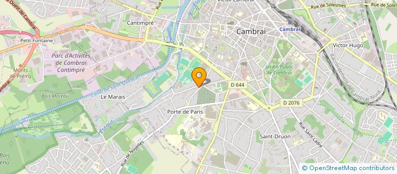 localisation de l'entreprise LANGAGE A LA CLE à CAMBRAI