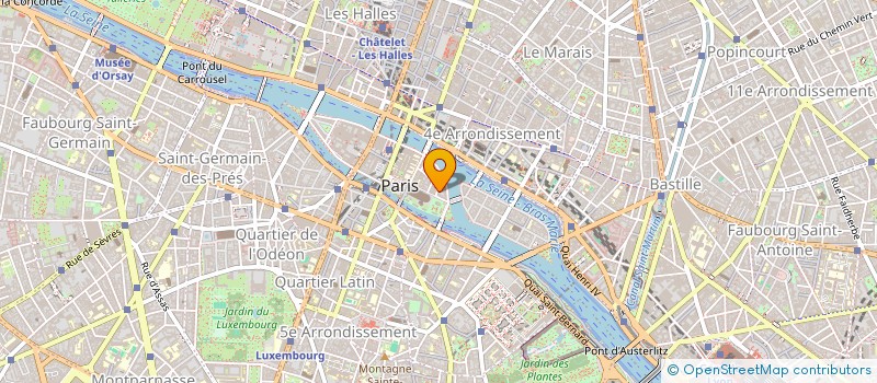 localisation de l'entreprise LANGAGE ACQUISITION LECTURE APPRENTIS  PARIS