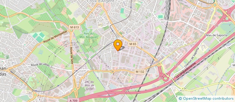 localisation de l'entreprise LANGAGE ET CORPS à MONTPELLIER