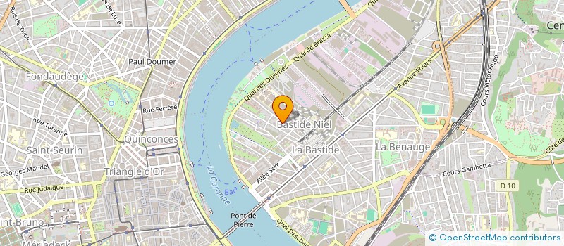 localisation de l'entreprise LANGAGE-TOI  BORDEAUX