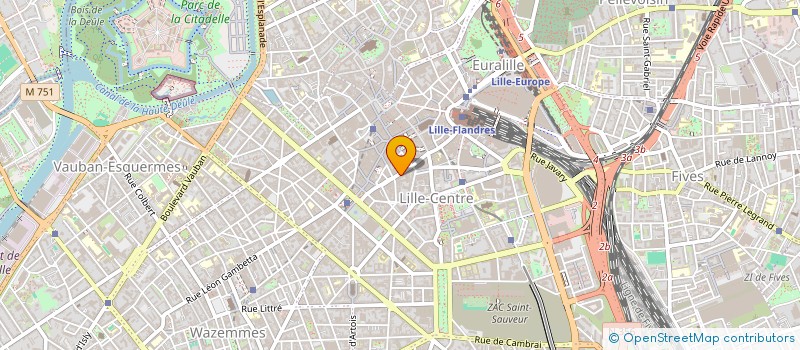 localisation de l'entreprise LANGATOO à LILLE