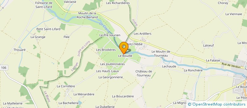 localisation de l'entreprise LANGBOUT à MARTIZAY