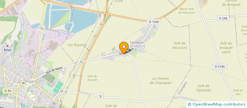 localisation de l'entreprise LANGE MOMO  CHAMPIEN