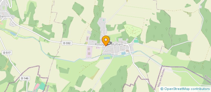 localisation de l'entreprise LANGE PERE ET FILS  ROUVRES-EN-MULTIEN