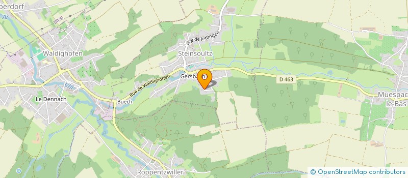 localisation de l'entreprise LANGE RITTY  STEINSOULTZ