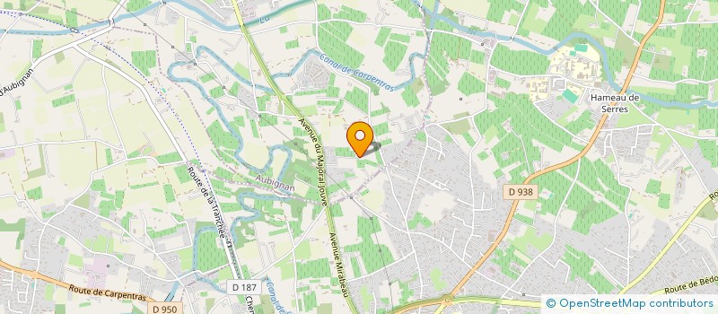 localisation de l'entreprise LANGELLA-PAULY  AUBIGNAN