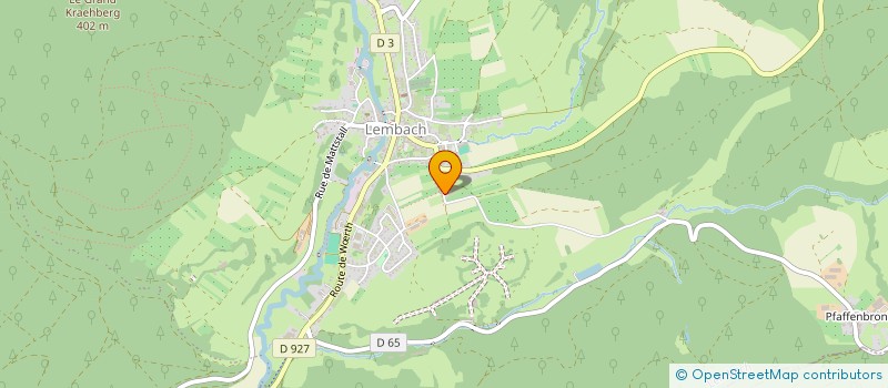 localisation de l'entreprise LANGENBERG  WISSEMBOURG