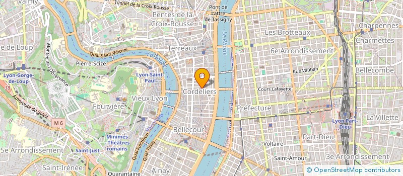 localisation de l'entreprise LANGEVIN  LYON