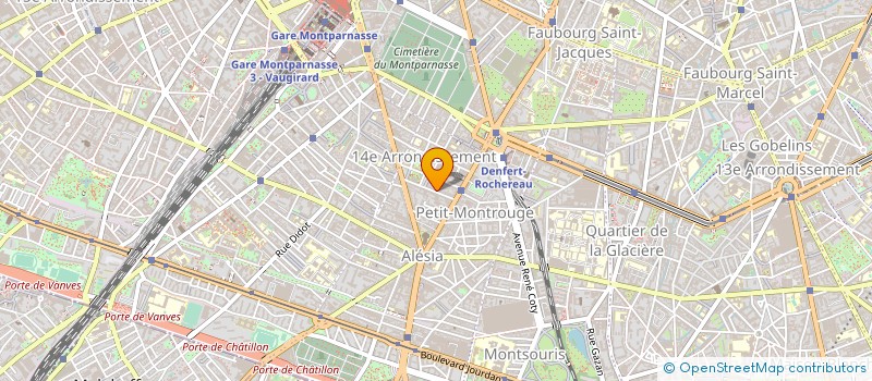 localisation de l'entreprise LANGEVIN & ASSOCIES  PARIS