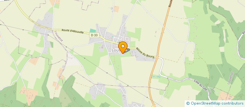 localisation de l'entreprise LANGEVIN BULOT  LOUVETOT