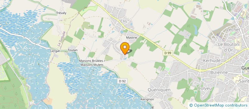 localisation de l'entreprise LANGIN à GUERANDE