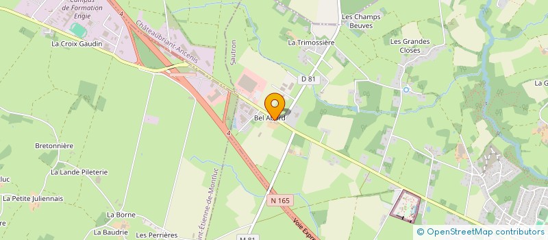 localisation de l'entreprise LANGLAIS à SAUTRON