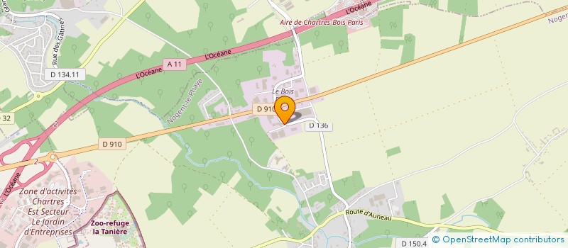 localisation de l'entreprise LANGLOIS CONSTRUCTIONS à NOGENT LE PHAYE