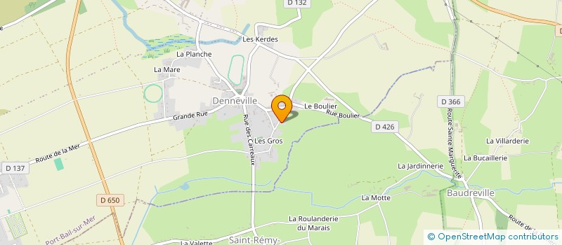 localisation de l'entreprise LANGLOIS-LEBREUILLY  PORT-BAIL-SUR-MER