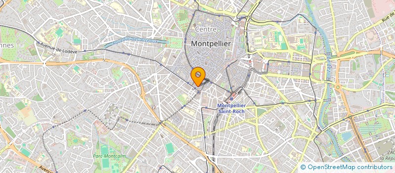 localisation de l'entreprise LANGMAN POISSONNIER à MONTPELLIER