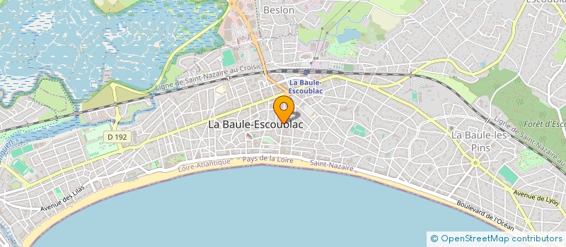localisation de l'entreprise LANGO à LA BAULE-ESCOUBLAC