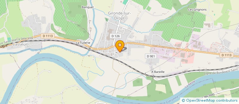 localisation de l'entreprise LANGON CALLING  GIRONDE-SUR-DROPT