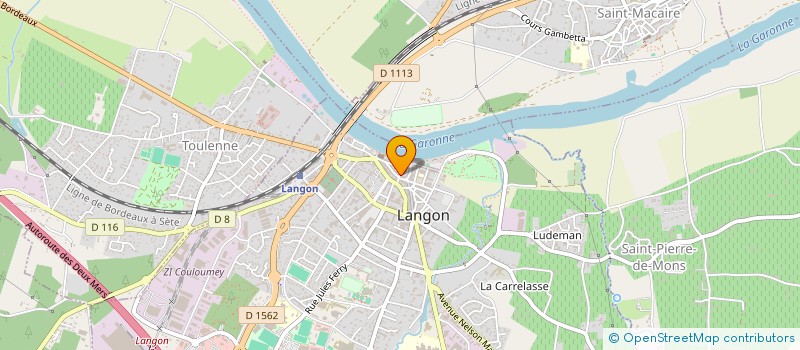localisation de l'entreprise LANGON FILTRATION à LANGON