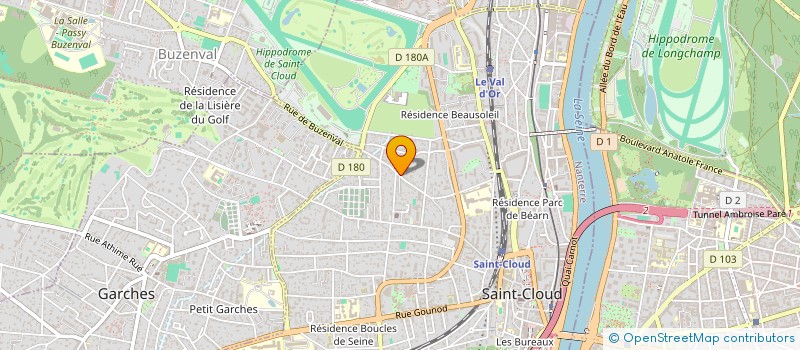 localisation de l'entreprise LANGRENAY PARTICIPATIONS à SAINT-CLOUD