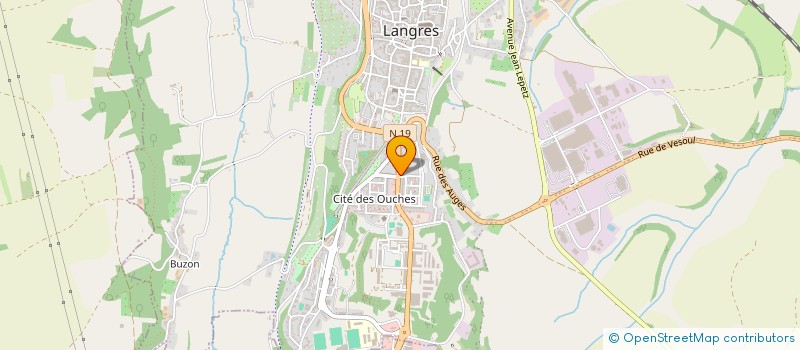 localisation de l'entreprise LANGRES MEDICAL à LANGRES