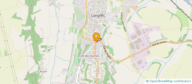 localisation de l'entreprise LANGRES TOURISME SPAHR à LANGRES