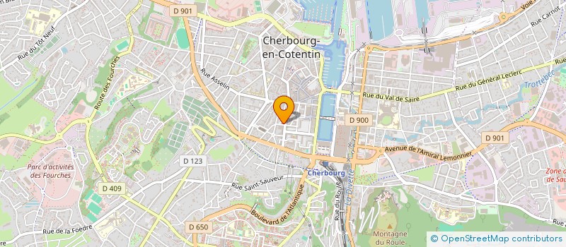 localisation de l'entreprise LANGREZ DORANGE SARL  CHERBOURG-EN-COTENTIN