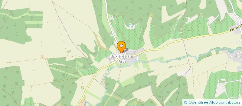 localisation de l'entreprise LANGRY ALAIN à BUXIERES-SUR-ARCE