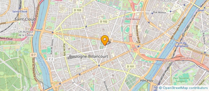 localisation de l'entreprise LANGUAGE CONNEXION FRANCE à BOULOGNE-BILLANCOURT