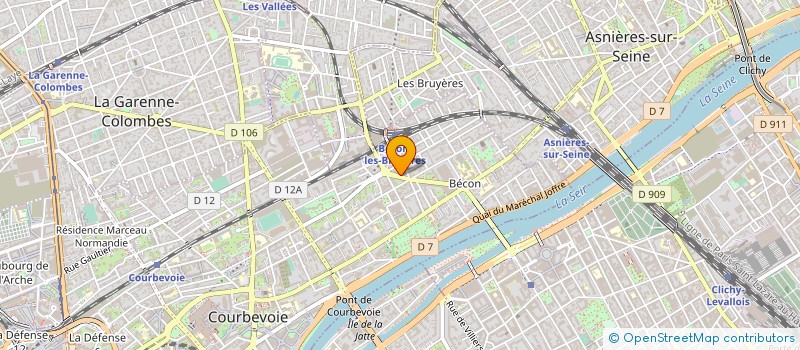 localisation de l'entreprise LANGUAGEWIRE FRANCE à COURBEVOIE