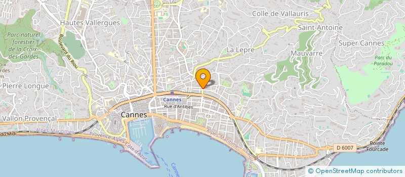 localisation de l'entreprise LANGUAZUR à CANNES