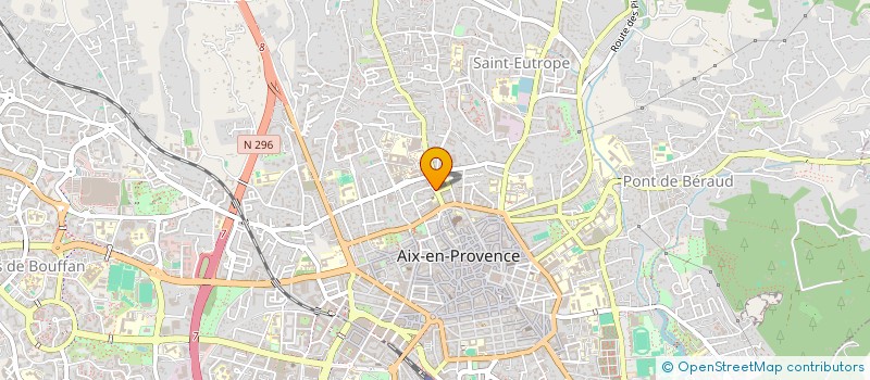 localisation de l'entreprise LANGUE FRANCAISE & PATRIMOINE à AIX-EN-PROVENCE
