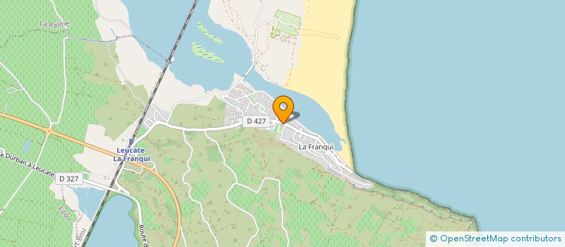 localisation de l'entreprise LANGUEDOC 1  LEUCATE