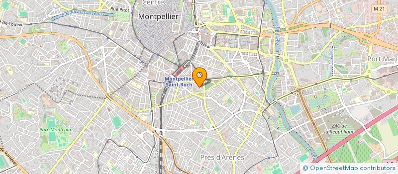 localisation de l'entreprise LANGUEDOC AGENCEMENTS FROID MACHINES à MONTPELLIER