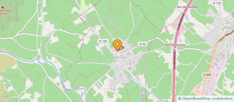 localisation de l'entreprise LANGUEDOC AUTOS à LE POUGET