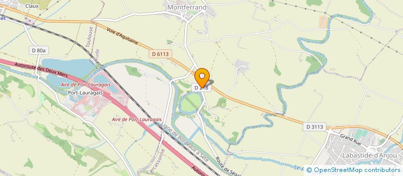 localisation de l'entreprise LANGUEDOC CERAMIQUE à MONTFERRAND