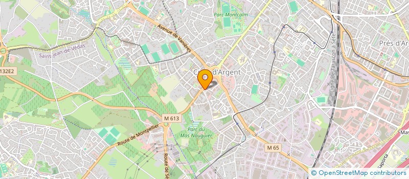 localisation de l'entreprise LANGUEDOC DIFFUSION SARL à MONTPELLIER