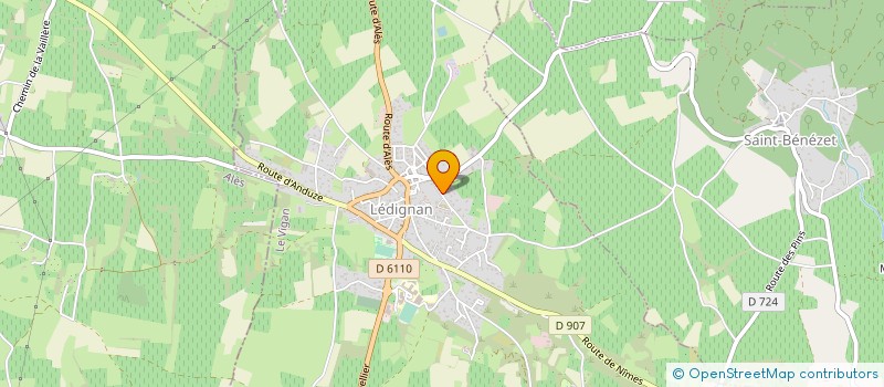 localisation de l'entreprise LANGUEDOC DISTRIBUTION SOLAIRE  LEDIGNAN