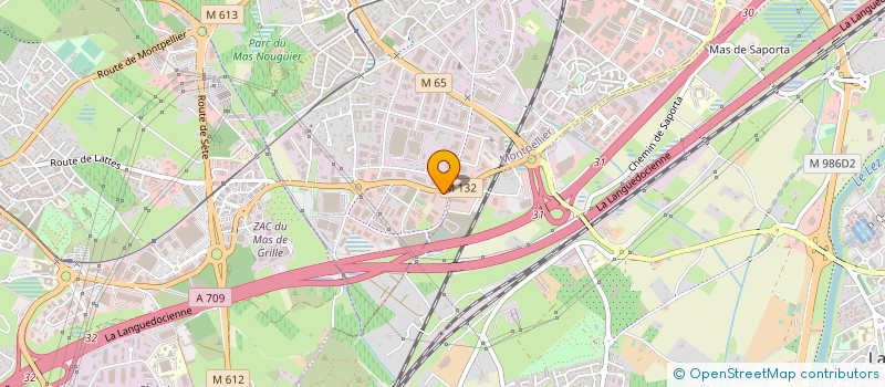localisation de l'entreprise LANGUEDOC ELECTRICITE à MONTPELLIER
