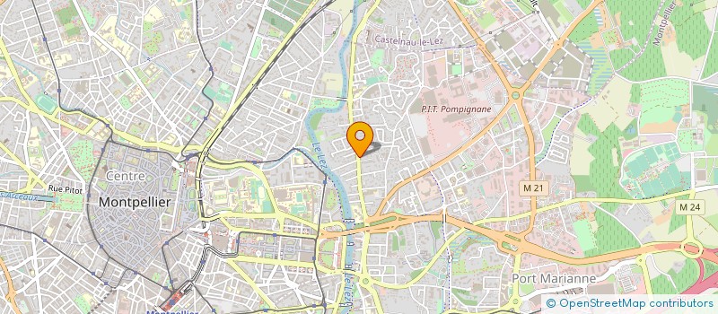 localisation de l'entreprise LANGUEDOC EQUIPEMENT à MONTPELLIER