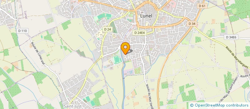 localisation de l'entreprise LANGUEDOC FROID ENERGIE à LUNEL