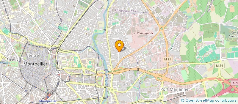 localisation de l'entreprise LANGUEDOC GARDE CORPS à MONTPELLIER