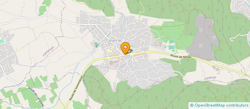 localisation de l'entreprise LANGUEDOC IMAGES à CAVEIRAC
