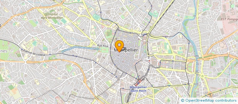localisation de l'entreprise LANGUEDOC INVESTISSEMENTS à MONTPELLIER