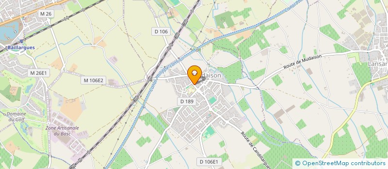 localisation de l'entreprise LANGUEDOC MATERIELS à LE CRES