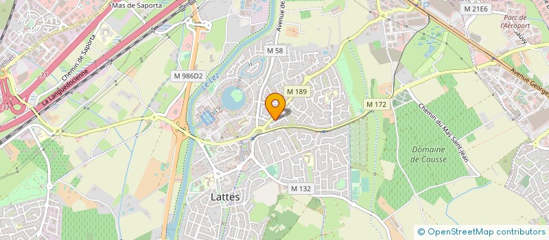localisation de l'entreprise LANGUEDOC NEWS à LATTES