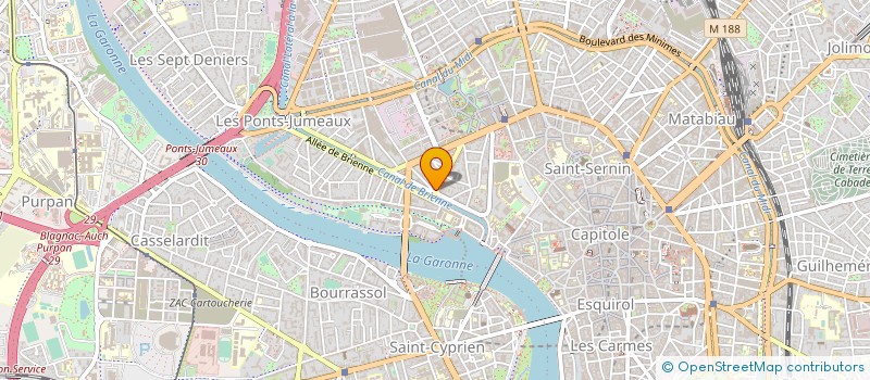localisation de l'entreprise LANGUEDOC RHUMERIE à TOULOUSE