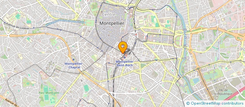 localisation de l'entreprise LANGUEDOC ROUSSILLON ACCUEIL à MONTPELLIER