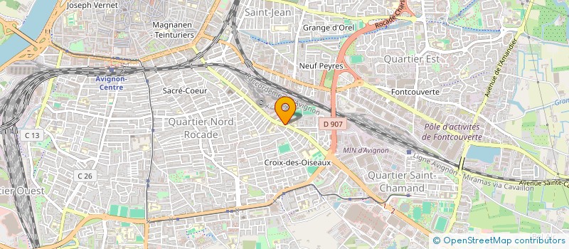 localisation de l'entreprise LANGUEDOC ROUSSILLON DIFFUS TRAIT AUTOMO à AVIGNON