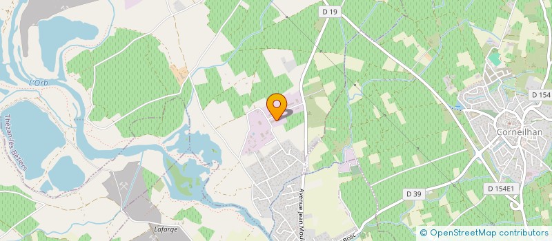 localisation de l'entreprise LANGUEDOC ROUSSILLON POULETS à THEZAN-LES-BEZIERS