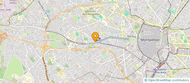 localisation de l'entreprise LANGUEDOC SECURITE à MONTPELLIER